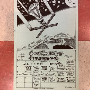 Soap Creek Saloon July Calendar - 1979 (Poster)