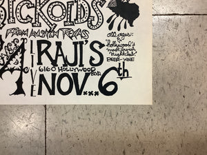 Texorcist with Hickoids and Mind Over 4 at Raji's (Poster)