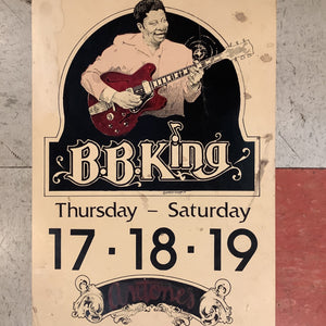 B.B. King at Antone's Nightclub (Poster)