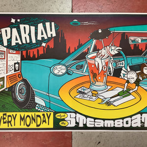 Pariah at The Steamboat (Poster)