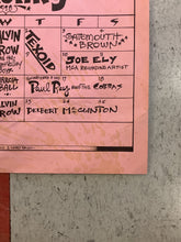 Load image into Gallery viewer, Soap Creek Saloon February Calendar - 1978 (Poster)
