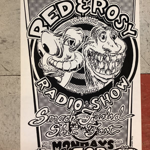 The Red and Rosy Radio Show on KTSB - 1992 (Poster)