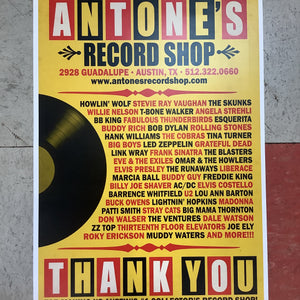 Antone's Record Shop 25th Anniversary - 2012 (Poster)