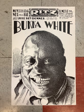 Load image into Gallery viewer, Bukka White at Austin Ritz Theatre - 1974 (Poster)
