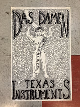 Load image into Gallery viewer, Das Damen and Texas Instruments at Cannibal Club - 1990 (Poster)
