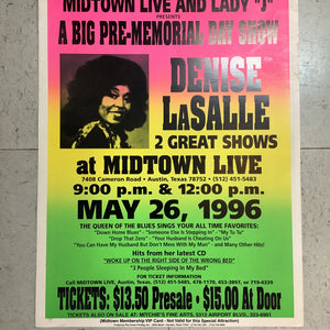 Denise LaSalle at Midtown Live - 1996 (Poster)