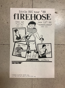 fIREHOSE little BIG tour - 1988 (Poster)