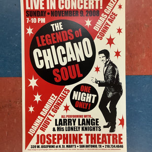 Legends of Chicano Soul at Josephine Theatre - 2008 (Poster)