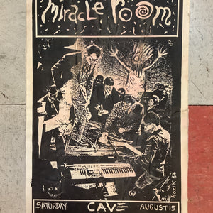 Miracle Room at Cave Club - 1987 (Poster)