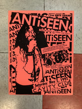 Load image into Gallery viewer, Antiseen at Cavity Club - 1992 (Poster)
