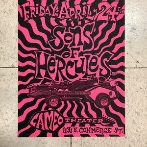 Sons of Hercules at Cameo Theater - 1992 (Poster)