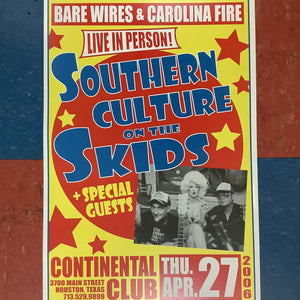 Southern Culture on the Skids at Continental Club - 2006 (Poster)