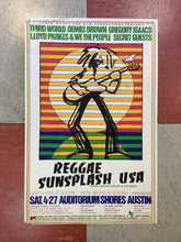 Load image into Gallery viewer, Reggae Sunsplash USA at Auditorium Shores Austin - 1985 (Poster)
