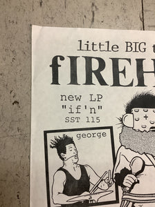 fIREHOSE little BIG tour - 1988 (Poster)