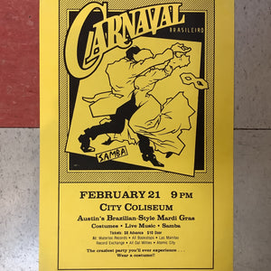 Carnaval - 1987 (Poster)