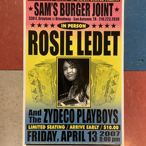 Rosie Ledet at Sam's Burger Joint - 2007 (Poster)