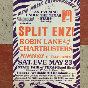 Split Enz! at State Fair of Texas Band Shell (Poster)
