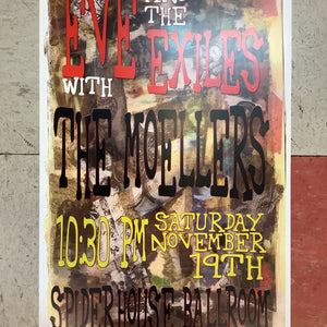 Eve and the Exiles with The Moellers at Spiderhouse Ballroom (Poster)