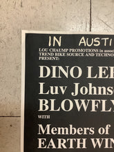 Load image into Gallery viewer, Dino Lee &amp; Blowfly with members of Earth Wind and Fire at Scholtz Garden (Poster)
