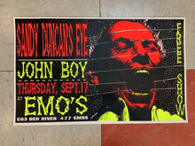Load image into Gallery viewer, Sandy Duncan's Eye &amp; John Boy at Emo's - 1992 (Poster)
