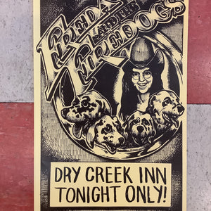 Freda and the Firedogs at Dry Creek Inn (Poster)