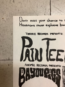 Pain Teens and Bayou Pigs at Vortex (Poster)