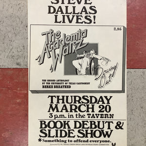 "The Academia Waltz" Book Debut and Slide Show (Poster)