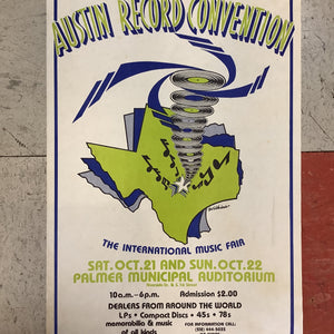 Austin Record Convention - 1989 (Poster)
