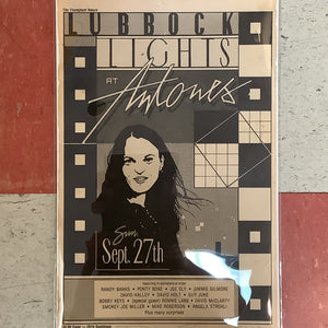 Lubbock Lights at Antone's - 1987 (Poster)