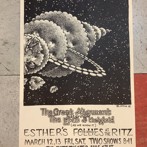 The Great Alignment at The Austin Ritz Theatre - 1982 (Poster)