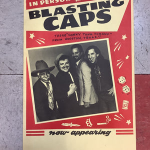 Blasting Caps Tour (Poster)