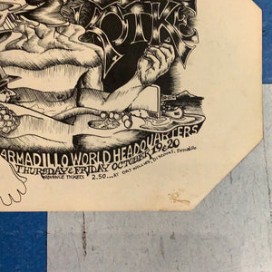 Leo Kottke at Armadillo World Headquarters - 1972 (Poster)