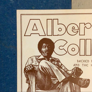 Albert Collins at Armadillo World Headquarters - 1977 (Poster)