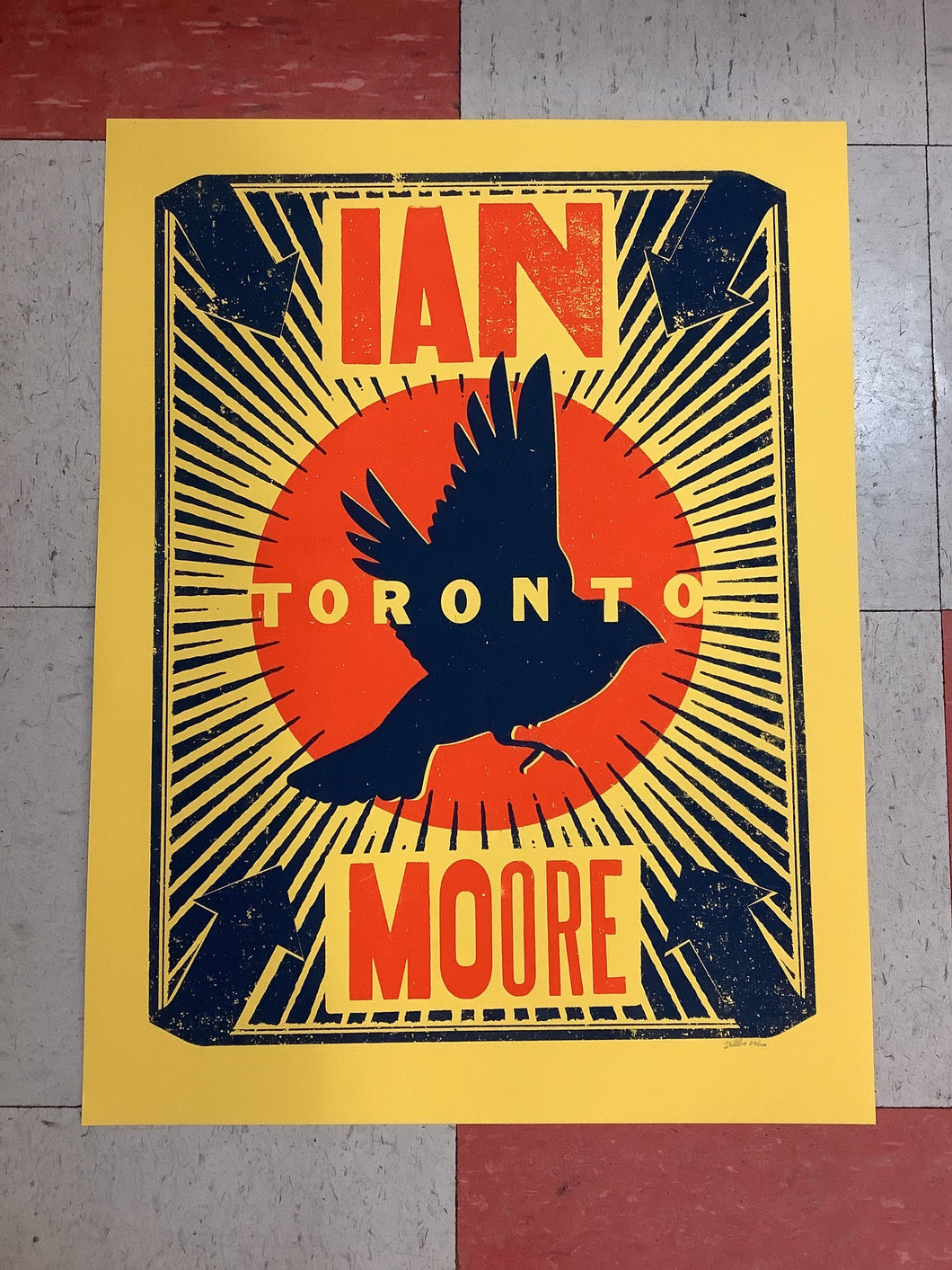 Ian Moore - Toronto (Poster)