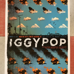 Iggy Pop at Austin City Limits - 2016 (Poster)