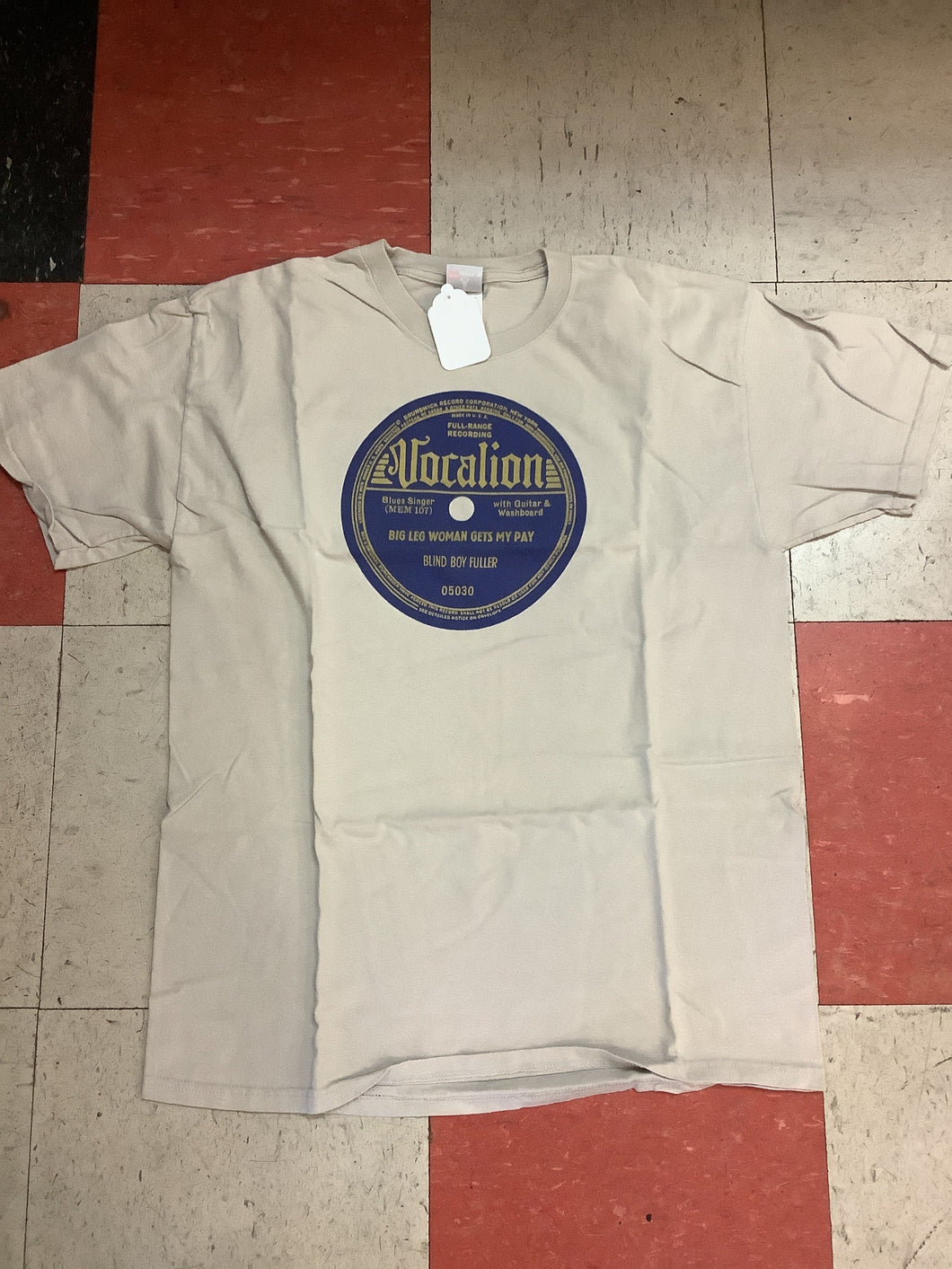 Blind Boy Fuller Vocalion T-Shirt