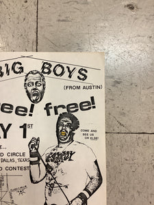 Big Boys at Dallas, Texas Skateboard Contest (Poster)