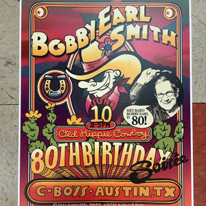 Bobby Earl Smith's 80th Birthday at C-Boy's - 2023 (Poster)