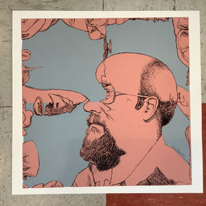 Jim Franklin Self Portrait - 1988 (Poster)