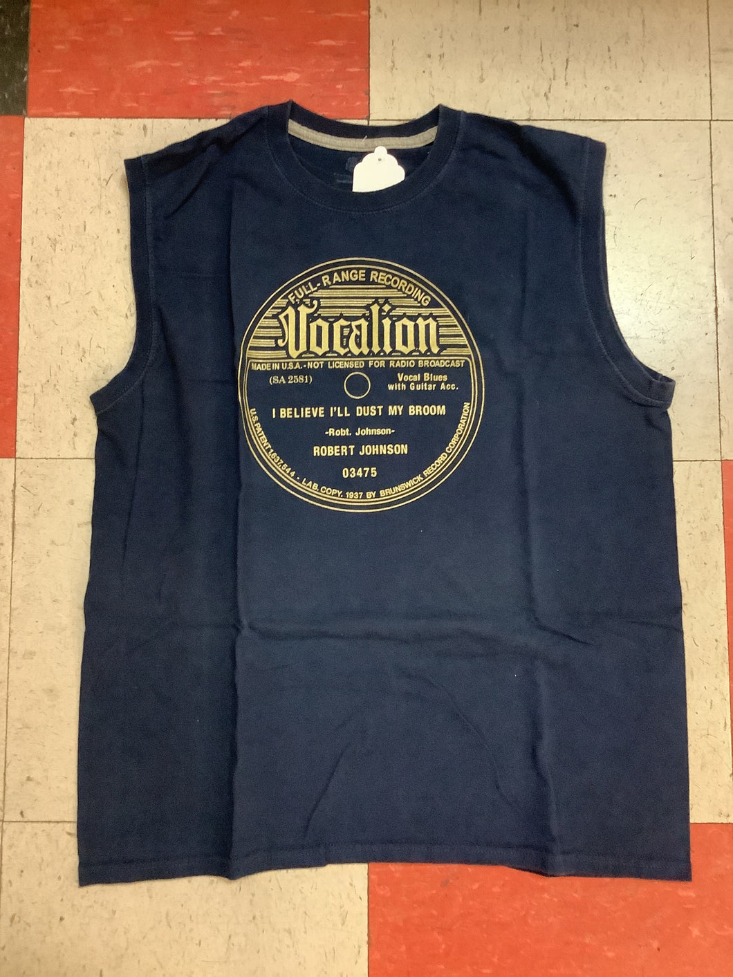 Robert Johnson Vocalion Sleeveless T-Shirt