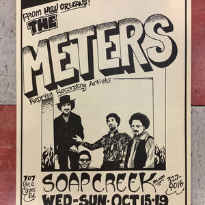 The Meters at Soap Creek Saloon (Poster)