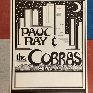 Paul Ray and The Cobras City Music (Poster)