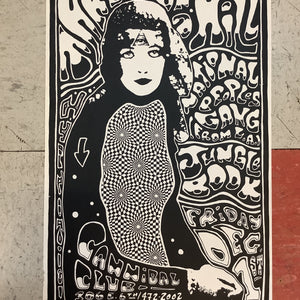 Three on a Hill at Cannibal Club - 1989 (Poster)