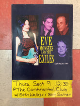 Load image into Gallery viewer, Eve and The Exiles at Continental Club (Poster)
