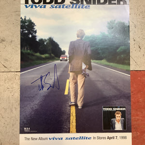 Todd Snider "Viva Satellite" Promo - 1998 (Poster)