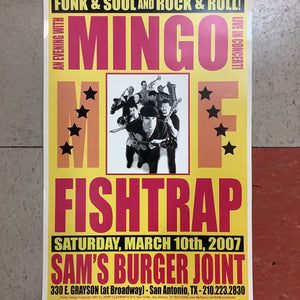 Mingo Fishtrap at Sam's Burger Joint - 2007 (Poster)