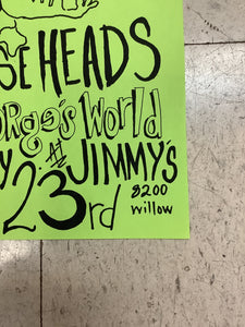 Tex and the Horseheads at Jimmy's (Poster)