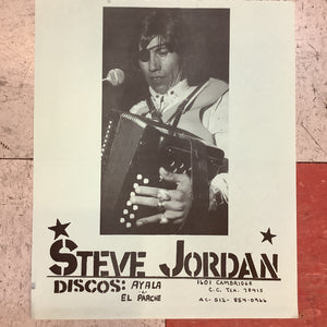 Steve (Esteban) Jordan at Discos (Poster)
