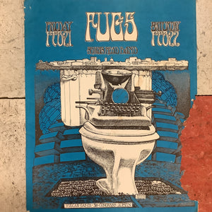 Fugs and Shiva's Headband at Vulcan Gas Company - 1969 (Poster)