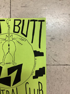 Cat Butt and L7 at Cannibal Club - 1989 (Poster)